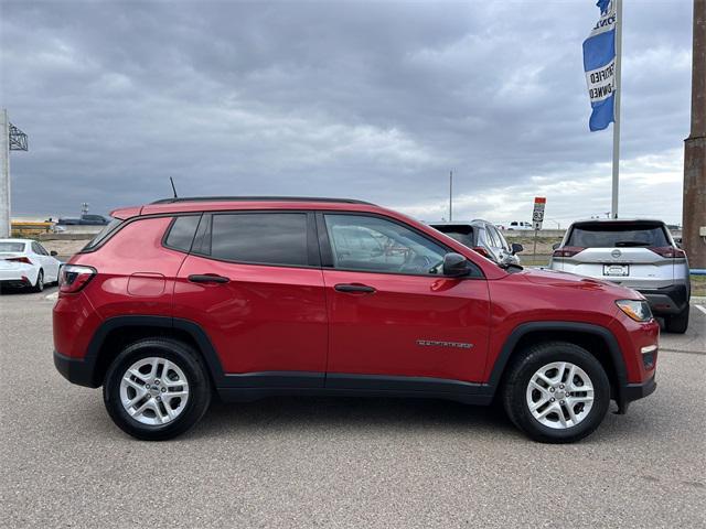 used 2018 Jeep Compass car, priced at $13,088