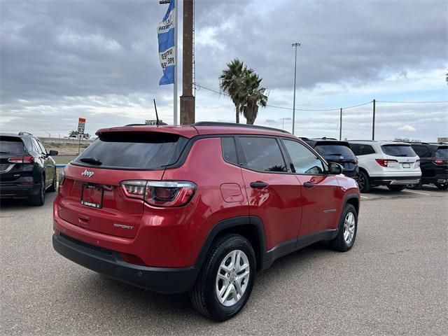 used 2018 Jeep Compass car, priced at $13,088