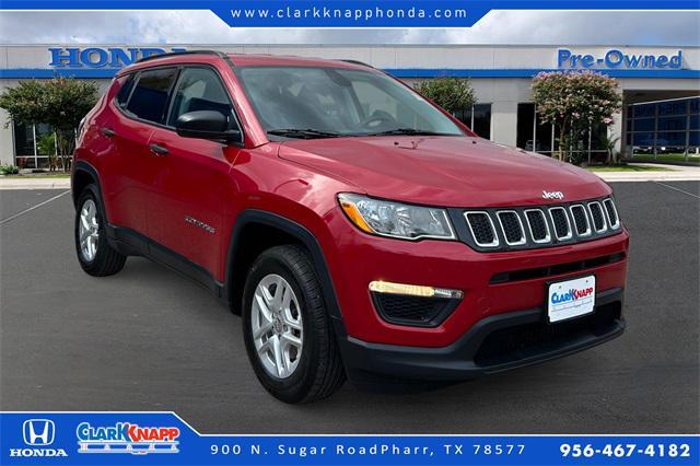 used 2018 Jeep Compass car, priced at $13,088