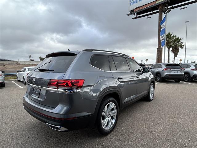 used 2021 Volkswagen Atlas car, priced at $26,524