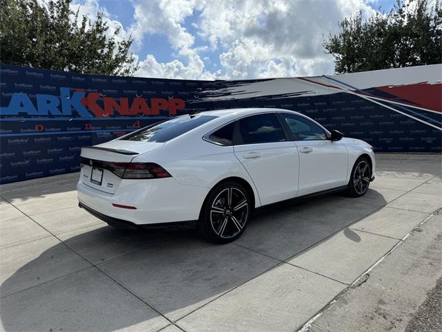 new 2025 Honda Accord Hybrid car, priced at $35,205