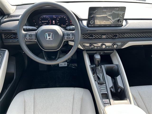 new 2025 Honda Accord car, priced at $29,845