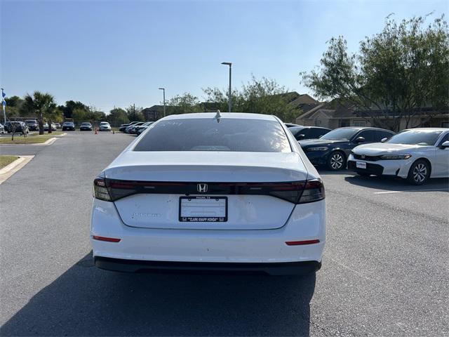 new 2025 Honda Accord car, priced at $29,845