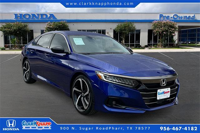 used 2022 Honda Accord car, priced at $27,239