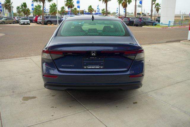 new 2025 Honda Accord car, priced at $31,710