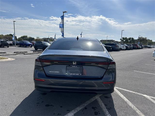 new 2025 Honda Accord car, priced at $31,655