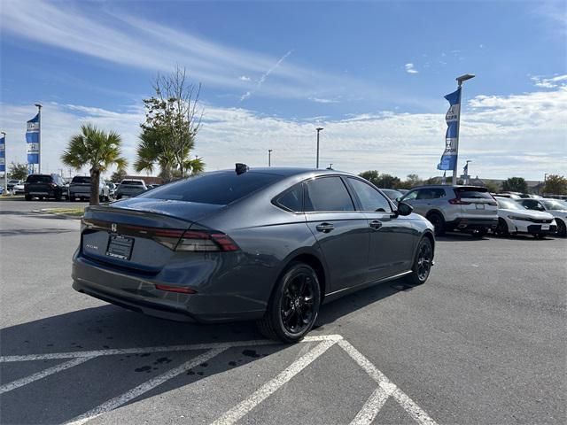 new 2025 Honda Accord car, priced at $31,655