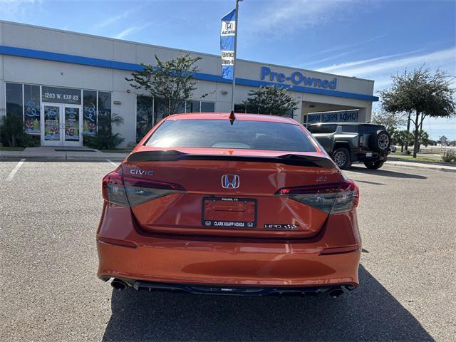 used 2022 Honda Civic Si car, priced at $26,595