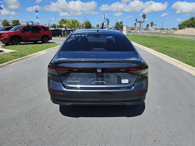 used 2024 Honda Accord car, priced at $29,586