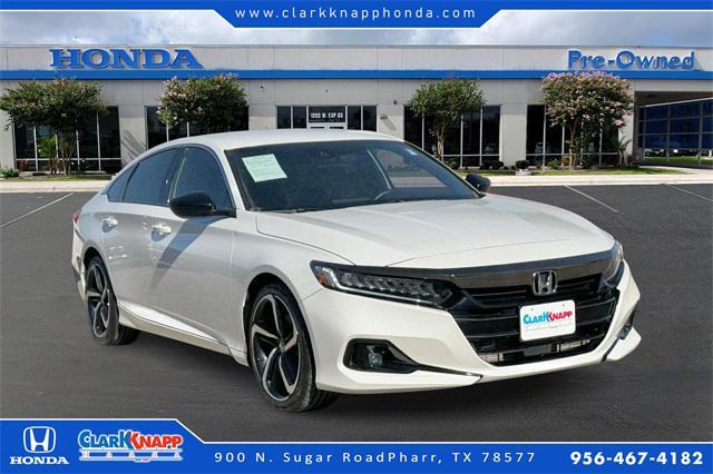 used 2022 Honda Accord car, priced at $25,485