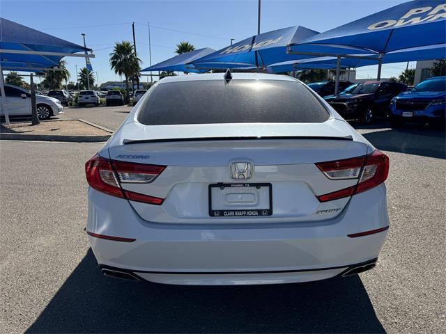 used 2022 Honda Accord car, priced at $25,485