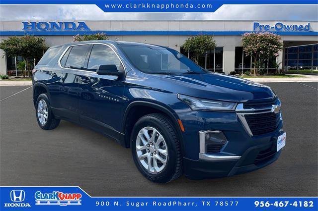 used 2022 Chevrolet Traverse car, priced at $26,718