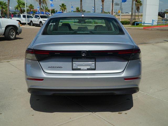 new 2025 Honda Accord car, priced at $29,445