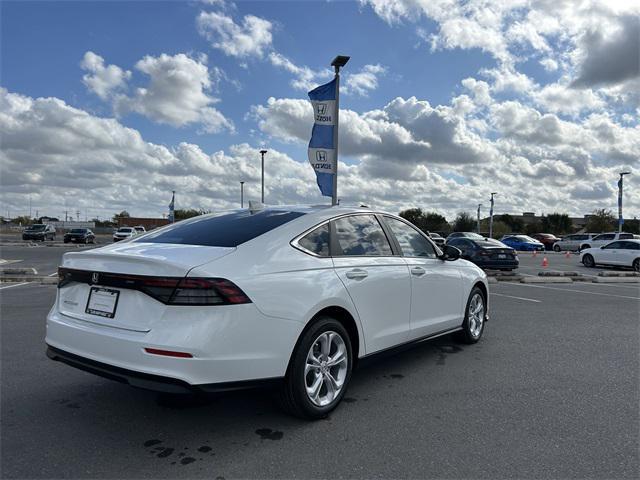 new 2025 Honda Accord car, priced at $29,845