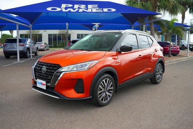 used 2021 Nissan Kicks car, priced at $18,288