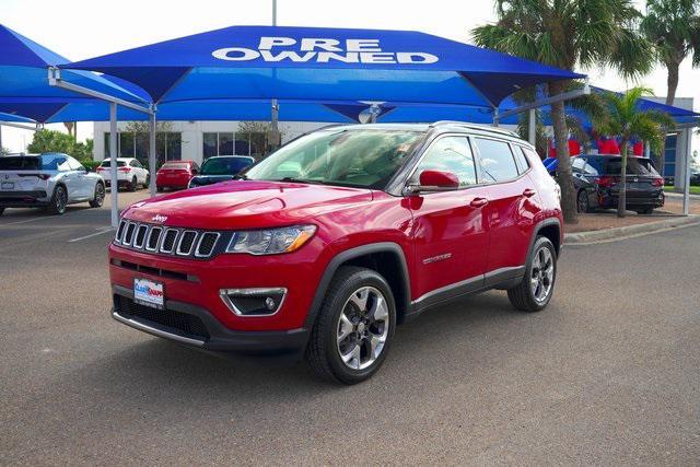 used 2018 Jeep Compass car, priced at $15,634