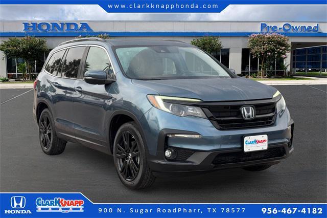 used 2021 Honda Pilot car, priced at $26,232