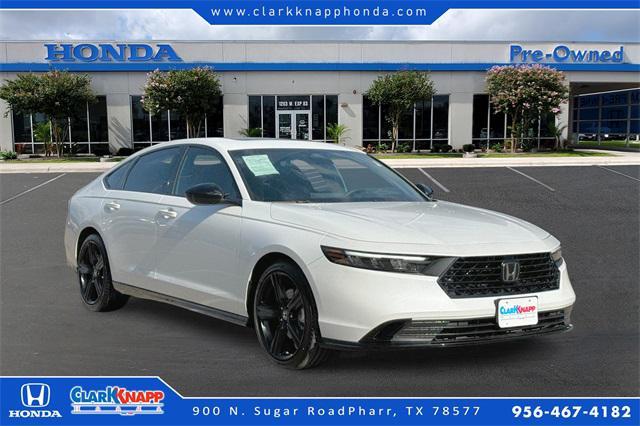 used 2024 Honda Accord Hybrid car, priced at $32,637