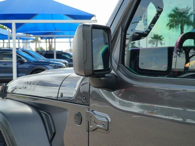used 2021 Jeep Wrangler car, priced at $29,374
