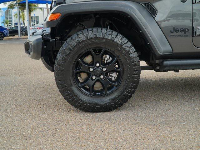 used 2021 Jeep Wrangler car, priced at $29,374