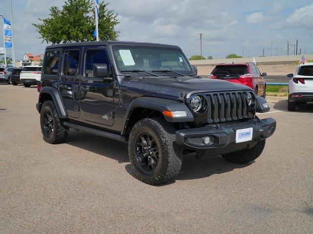 used 2021 Jeep Wrangler car, priced at $29,374