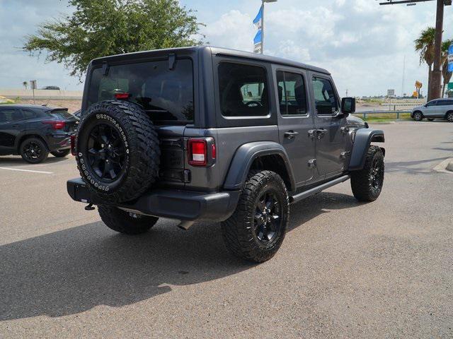 used 2021 Jeep Wrangler car, priced at $29,374