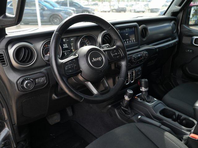 used 2021 Jeep Wrangler car, priced at $29,374