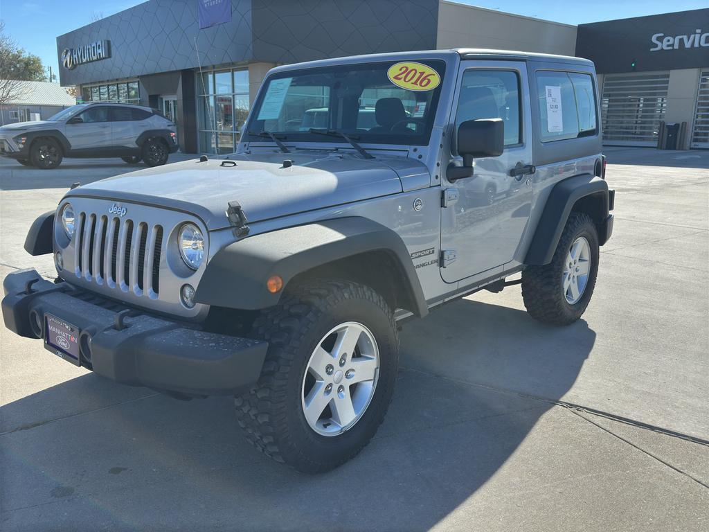 used 2016 Jeep Wrangler car, priced at $21,000