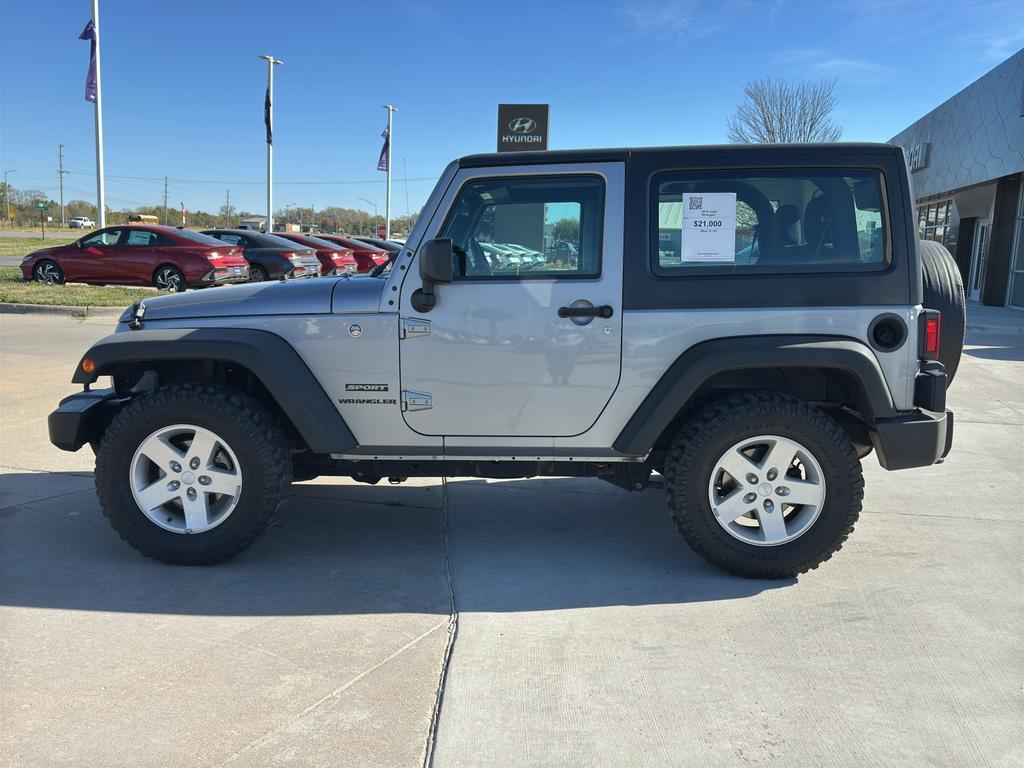 used 2016 Jeep Wrangler car, priced at $21,000