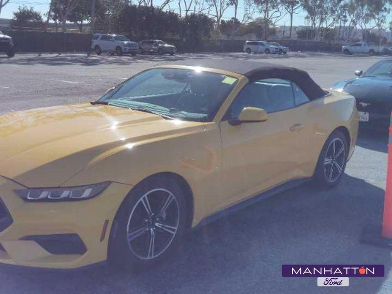 used 2024 Ford Mustang car, priced at $27,450