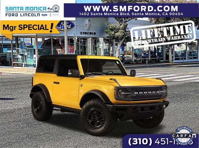 used 2022 Ford Bronco car, priced at $40,994