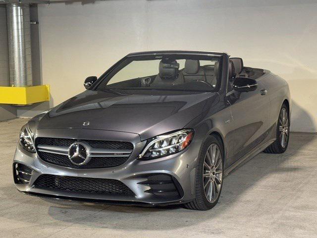 used 2019 Mercedes-Benz AMG C 43 car, priced at $40,755