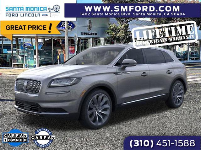 used 2023 Lincoln Nautilus car, priced at $49,999