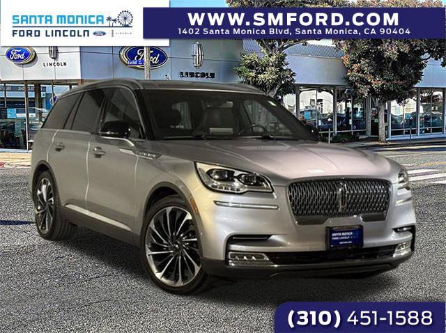 used 2021 Lincoln Aviator car, priced at $43,300