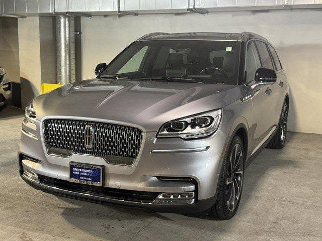 used 2021 Lincoln Aviator car, priced at $43,300