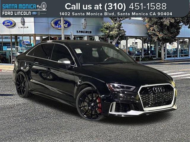 used 2018 Audi RS 3 car, priced at $46,189