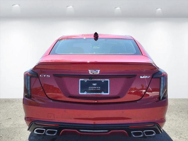 new 2025 Cadillac CT5-V car, priced at $66,305