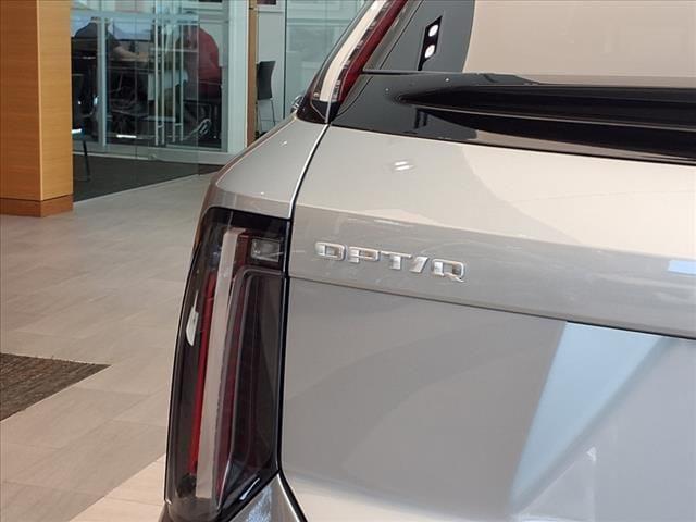 new 2025 Cadillac OPTIQ car, priced at $56,215