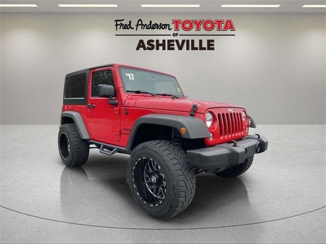 used 2017 Jeep Wrangler car, priced at $16,839