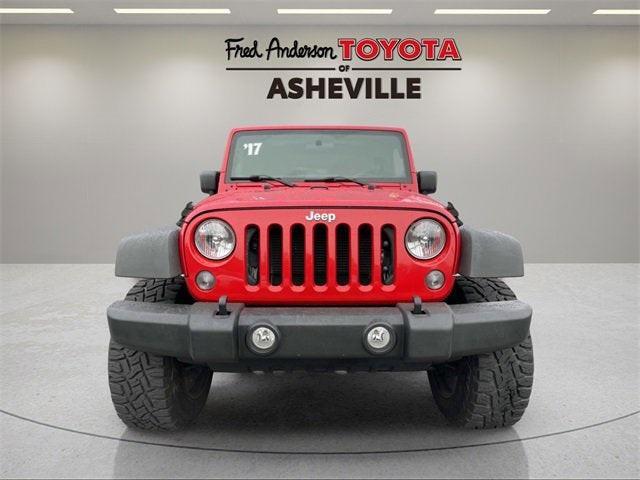 used 2017 Jeep Wrangler car, priced at $16,839
