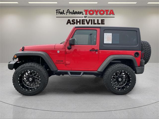 used 2017 Jeep Wrangler car, priced at $17,992
