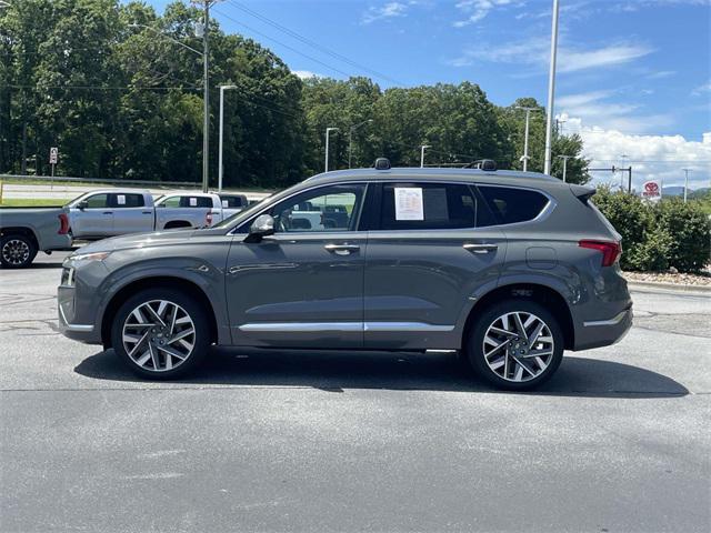 used 2021 Hyundai Santa Fe car, priced at $27,054