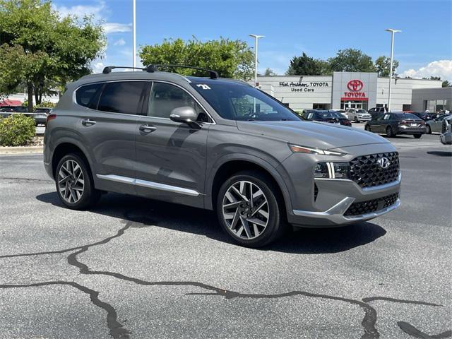 used 2021 Hyundai Santa Fe car, priced at $27,054