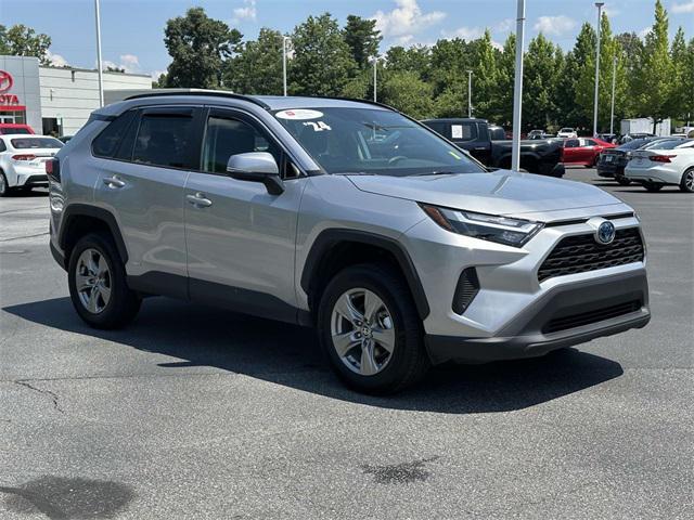 used 2024 Toyota RAV4 Hybrid car, priced at $34,596