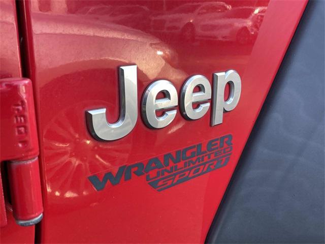 used 2018 Jeep Wrangler Unlimited car, priced at $19,279