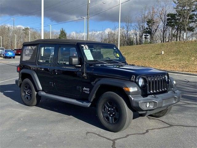 used 2020 Jeep Wrangler Unlimited car, priced at $28,938