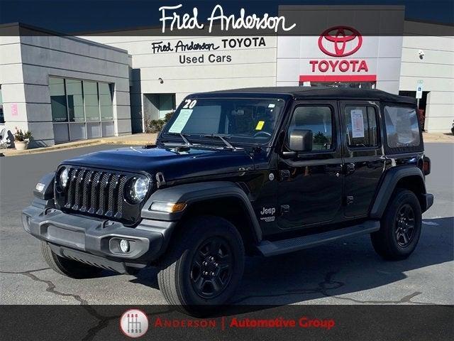 used 2020 Jeep Wrangler Unlimited car, priced at $28,938