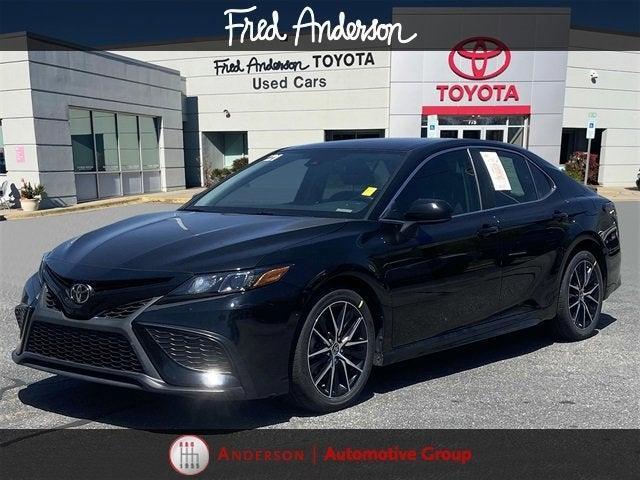 used 2021 Toyota Camry car, priced at $25,686