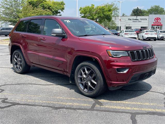 used 2021 Jeep Grand Cherokee car, priced at $30,796