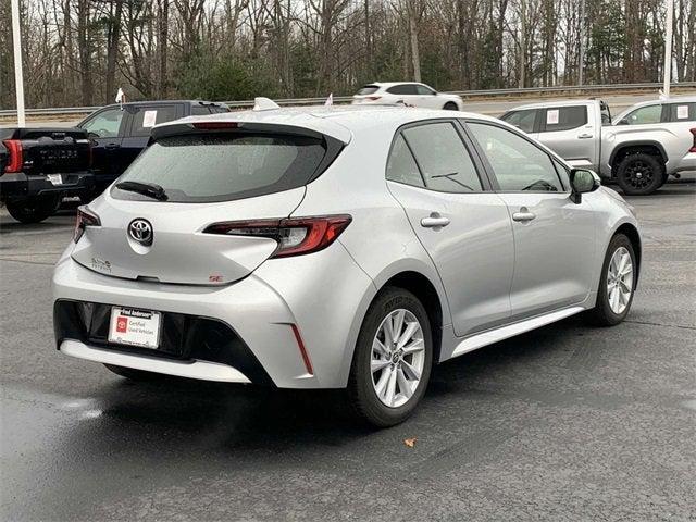 used 2024 Toyota Corolla Hatchback car, priced at $22,648